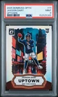 2025 Donruss Optic Jaxson Dart #11 Uptown Rookie Card PSA 9 MINT