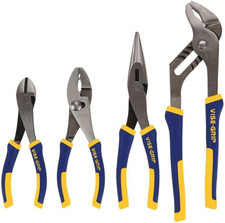 IRWIN VISE-GRIP Pliers Set, 4-Piece (2078707), Blue