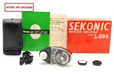 [MINT in Box] SEKONIC L-398 Studio Deluxe Exposure Light Meter From JAPAN