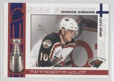 2003-04 Pacific Quest for the Cup Blue 30/150 Marian Gaborik #54 08ee