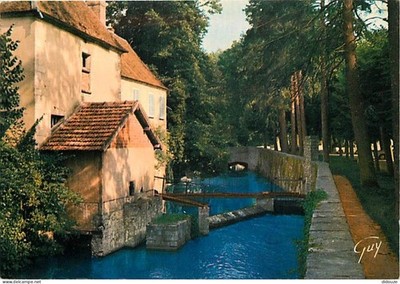 AK - 77 - Nemours - Die alten Stadtgräben sogenannter Fluss der P