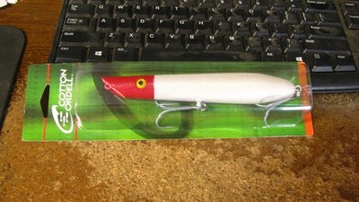 Cordell ''pencil popper'', 7'', pearl/red head, 2 oz,  free shipping