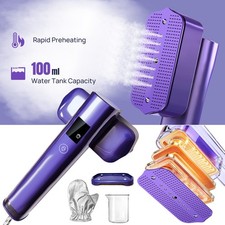 Travel Home Fast Heat Clothes Steamer, 1500W Portable 2-in-1 Garment Steamer NEW