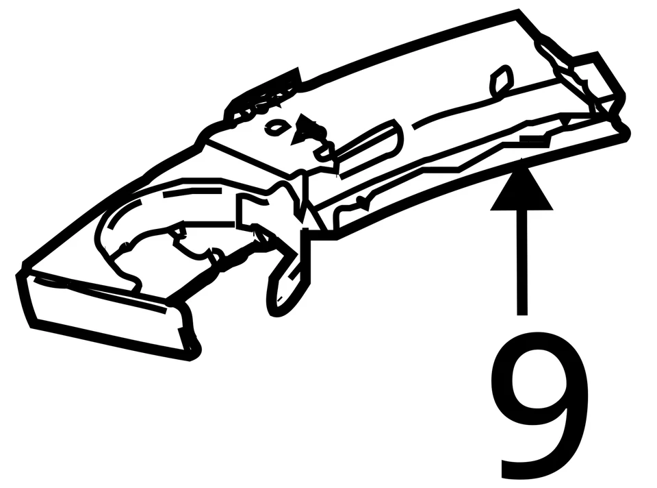 2003-2008 BMW Z4 E85 Dash Cup Holder Right OEM Used Foto 4 de 4