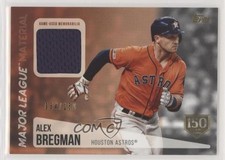 2019 Topps Update Major League Material 150th Anniversary /150 Alex Bregman o7m