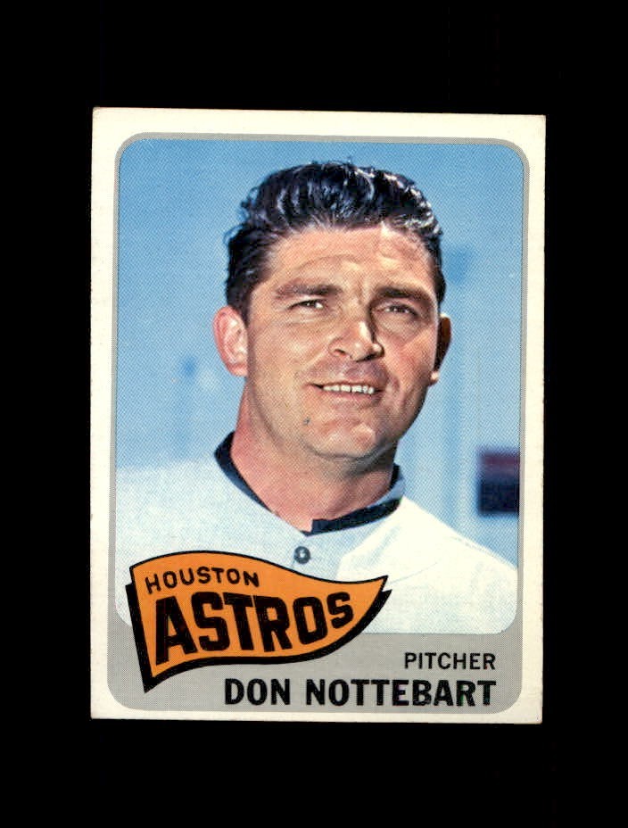 1965 Topps Baseball #469 Don Nottebart (Astros) EXMT