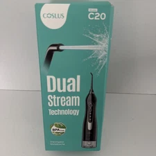 COSLUS C20 Dual Stream Cordless Dental Oral Irrigator WATER FLOSSER (Open Box)