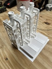 Ho Scale Refinery Triple Furnace. BUILT. .  U...