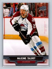 2013 Upper Deck #298 Maxime Talbot   Colorado Avalanche