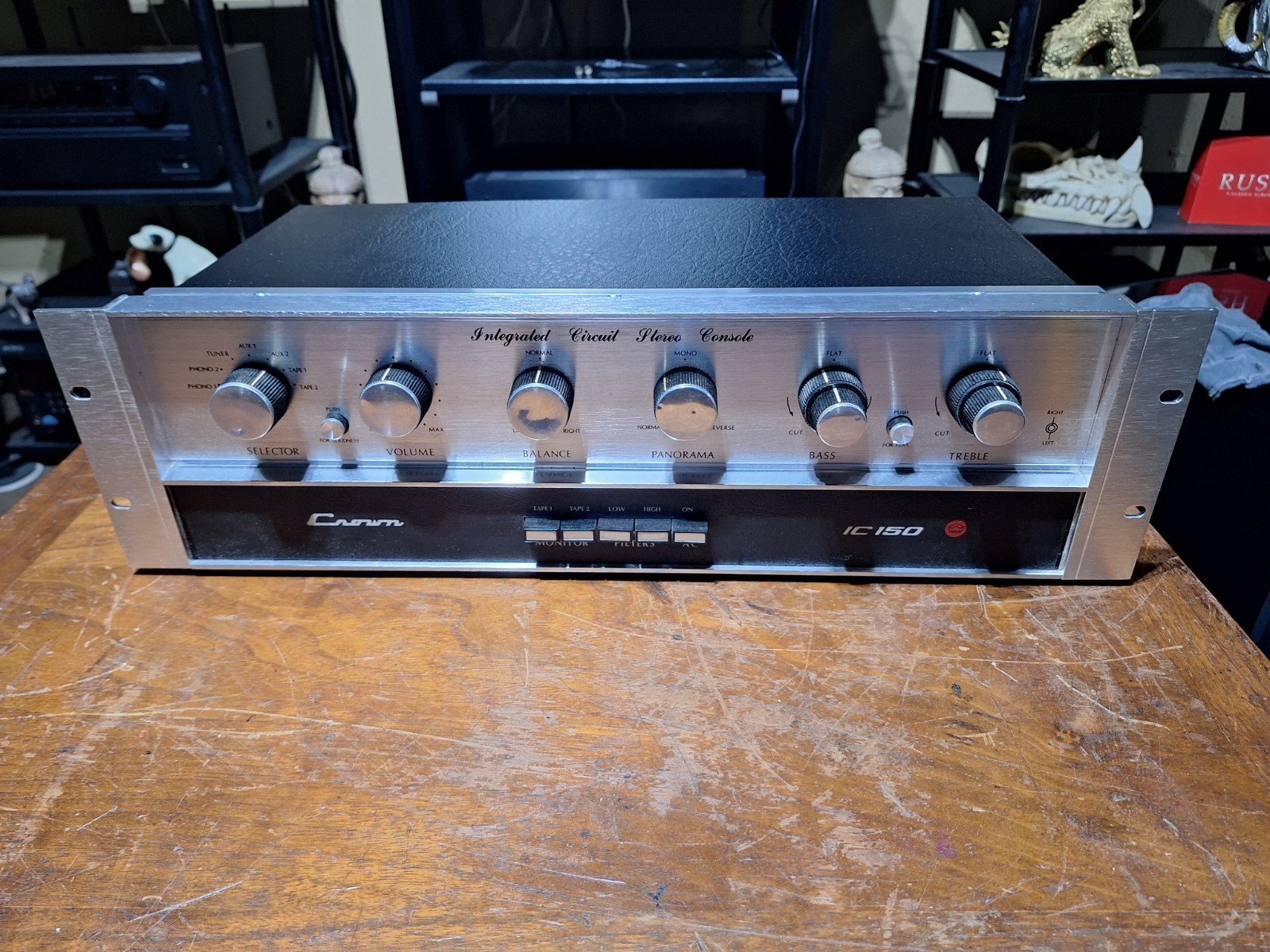 Crown IC-150 vintage audio equipment - eBay listing photo 2