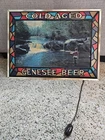 Genesee Beer Light-Up Bar Shadow Box Sign 1970 / vintage