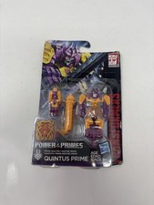Hasbro Transformers Power of the Primes 3 Master QUINTUS PRIME Bludgeon 2017 O7