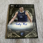 Topps Midnight 2025-26 Zach Edey Grizzlies Sun Signatures Winter Solstice /35