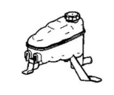 COOLANT RESERVOIR 84368363 2008-2019 CHEVROLET SILVRDO25