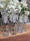 ANTIQUE APOTHECARY MEDICAL GLASS BOTTLES BULK LOT Chloroform TK RARE