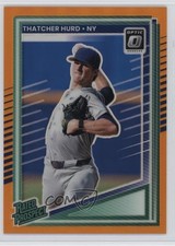 2025 Panini Donruss Optic Rated Prospects Orange Prizm 65/199 Thatcher Hurd 4z8