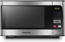 RV Built-In Microwave Oven Stainless Steel Finish 900W 10 Power Levels