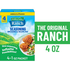 Hidden Valley Gluten Free, Original Ranch Salad Dressing Seasoning Mix, 4 Pack