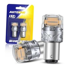 Upgraded 1157 LED Bulb Yellow, 700 Brighter 1157A 2057 2357 1157/2357 Amber