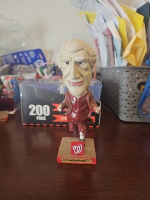 #ad #ad 2007 Washington Nationals PNC Bank Bobble Head Tom Jefferson Rare Collectible $69.99