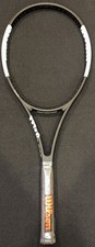 WILSON PRO STAFF 97L V12 TENNIS RACQUET Black  White 4 3/8 Roger Federer Sz3