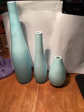 Set Of Vases Shades Of Cerulean