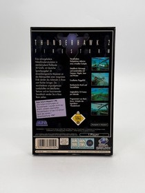 Thunderhawk 2 Firestorm Sega Saturn guter Zustand CIB OVP