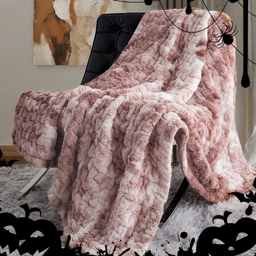 50x60" Faux Fur Throw, super soft, Machine Washable - Picture 20 of 24