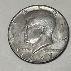 1967 50C Kennedy Half Dollar. Kinda Rough. But Under Melt.