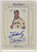 2013 Topps Allen & Ginter's Framed Mini Jean Segura #AGA-JS Auto 8l4