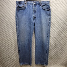 Vtg Levi s 501 xx Jeans Straight Classic Button Fly Made in Mexico 40 x 32