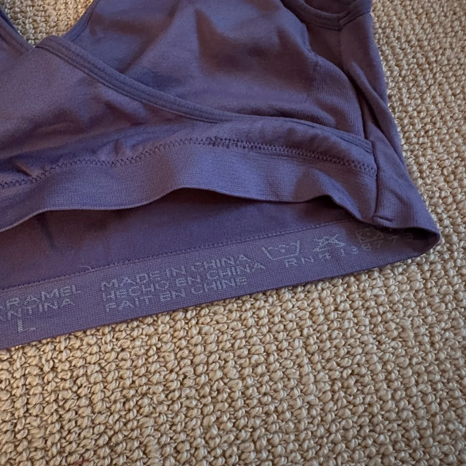 Sujetador de lactancia Cantina caramelo para mujer, talla grande Foto 4 de 4