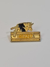 Espana Travel Souvenir Lapel Pin Spain Spanish Bull