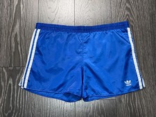 Mens Vintage 1980s Adidas Made in Yugoslavia Shorts Sprinter Size 5/ S-M