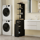 Badezimmerschränke Hochschränke Badregal mit Schubladen Toilettenregal Schmal