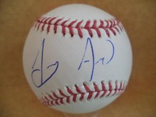 ANTHONY ALFORD TORONTO BLUE JAYS SIGNED AUTOGRAPHED M.L. BASEBALL W/COA C
