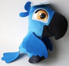 RARE 2014 RIO 2 BLU 6" PLUSH TOY PARROT JAKKS PACIFIC NEW 