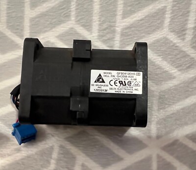 dell electronics server fan Gf80412ehs Tested & Working.  Replacement Unit