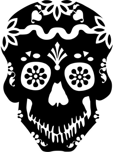 Dia De Los Muertos Sugar Skulls\" Sticker For Sale By B1Alessandrath