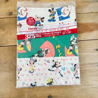 disney wrapping paper