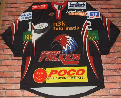 Ice Hockey Shirt Heilbronner Falken Johnson 12 Size XL - Main Image
