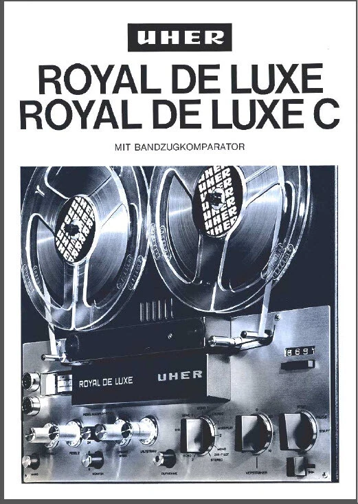 UHER Service & Owner Manuals Schematics Catalogs Brochures HiFi Computer DVD - Image 4 of 4