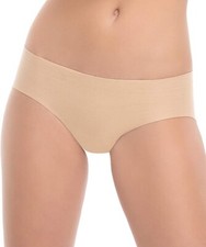 commando E2909 Solid Bikini Brief BK01 True Nude Size XS