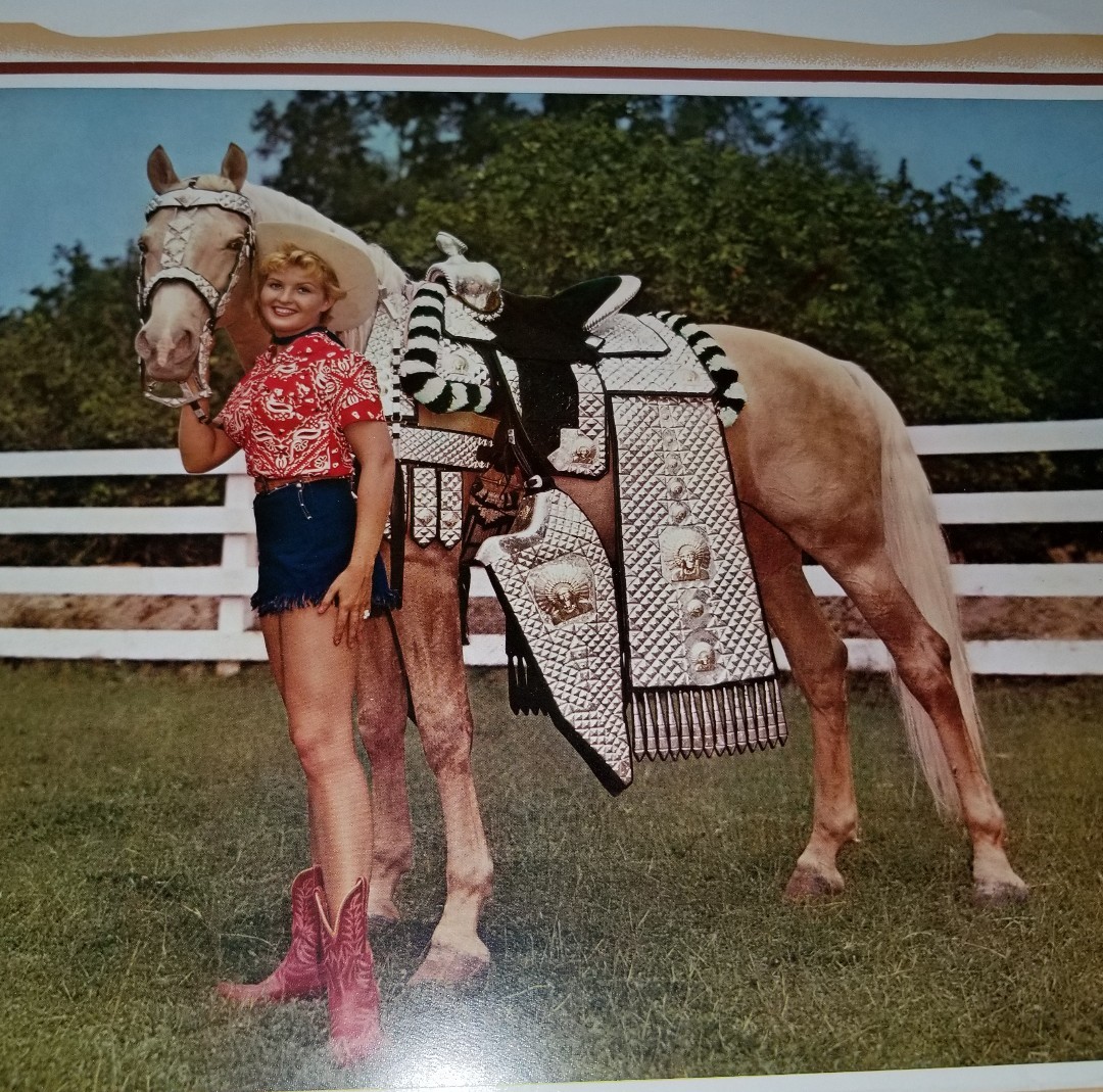 Vintage 1963 Cowgirl Pinup Risque° Calendar Top Sample | eBay