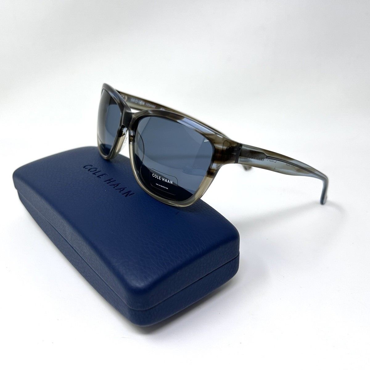 COLE HAAN Sunglasses CH 614 Teal Horn Fade Frames 58 [] 14 135 COLE HAAN Sunglasses CH 614 Teal Horn Fade Frames 58 [] 14  main image 2