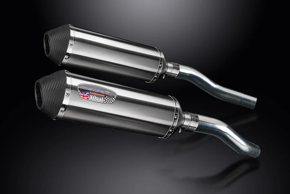 Kit silenciador escape acero inoxidable X-Oval Honda ST1300 ABS Pan European 02-17 13,5" Foto 2 de 4