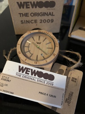 orologi da polso in legno wewood