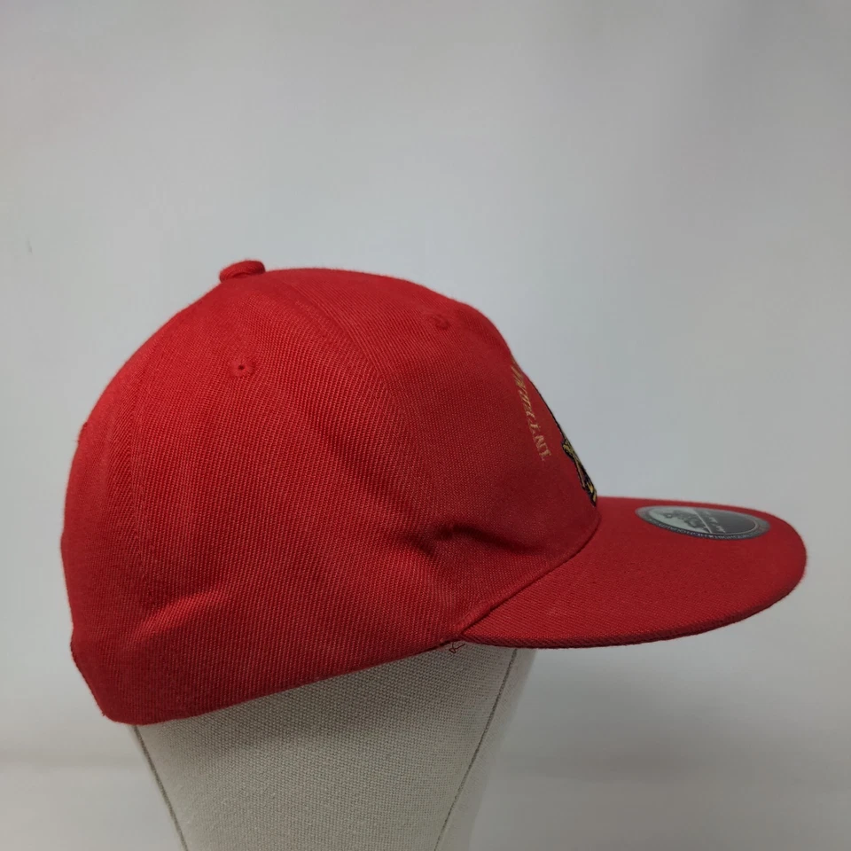 Gorra International Masons Snapback roja talla única bordada con etiquetas Jinx Foto 4 de 4