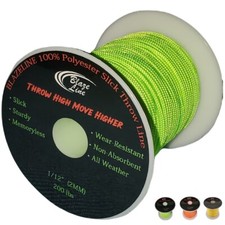 Arborist Climbing Throw Line 2 mm 1/12 in 150 ft Spool Cord 200 lbs Tensile
