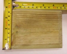 Treated Cap For 4x3" Fence Post Flat Pattress Pyramid Decking Wooden Timber